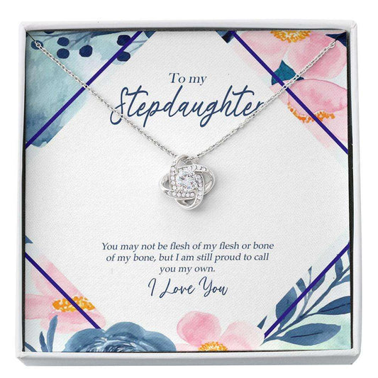 Stepdaughter Necklace, To My Stepdaughter Necklace, Call You My Own, Stepdaughter Birthday, Step Daughter Wedding Gift Custom Necklace Gifts For Daughter Rakva