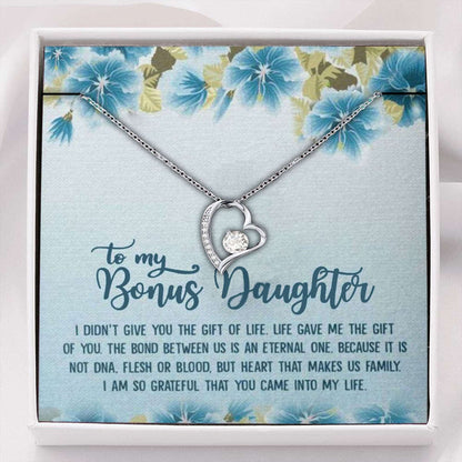 Stepdaughter Necklace, Unbiological Daughter Gifts, Bonus Daughter Necklace Dughter's Day Rakva