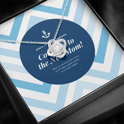 Stepmom Necklace, Birthday Gift For Step Mom To Say Thank You, Love Knot Necklace Gift For Mom, Mother’S Day Necklace Gift Gifts for Mother (Mom) Rakva