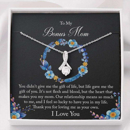 Stepmom Necklace, Bonus Mom Gift, Bonus Mom Necklace, Best Bonus Mom Gift, Mothers Day Gift For Bonus Mom Gifts for Mother (Mom) Rakva