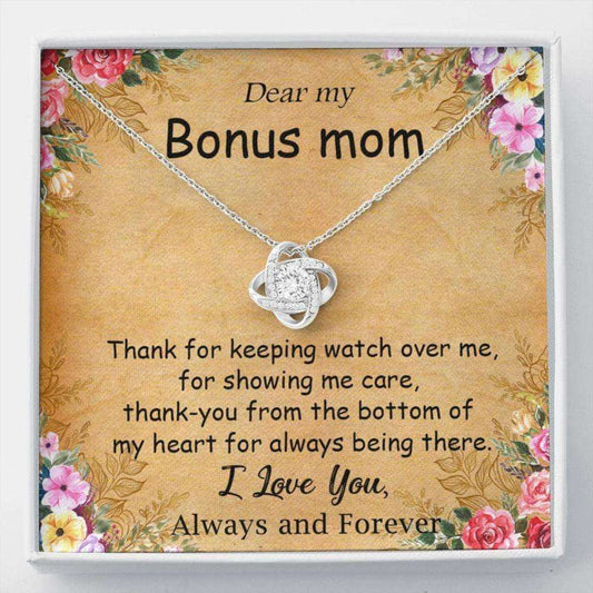 Stepmom Necklace, Bonus Mom Gift Necklace, Mother’S Day Gift, Mothers Day Necklace Gift For Bonus Mom, Bonus Mom Birthday Necklace Gift Gifts for Mother (Mom) Rakva