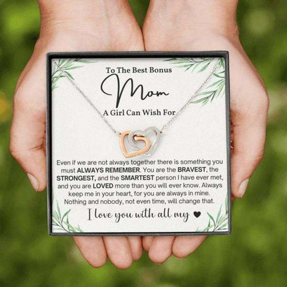 Stepmom Necklace, Bonus Mom Gift, Step Mom Gift, Mothers Day Necklace For Step Mom, Bonus Mom Necklace, Step Mom Gifts, Foster Mom Gift Gifts for Mother (Mom) Rakva