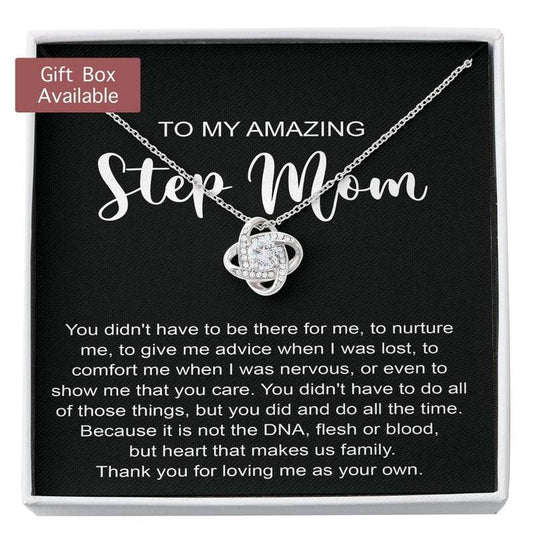 Stepmom Necklace, Step Mom Gift, Step Mom Necklace, Bonus Mom Gift Necklace, Step Mom Wedding Gift, Step Mom Birthday Necklace Rakva