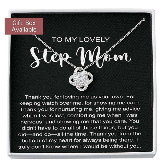 Stepmom Necklace, Step Mom Gift, Step Mom Necklace, Bonus Mom Gift Necklace, Step Mom Wedding Gift, Step Mom Birthday Necklace Rakva