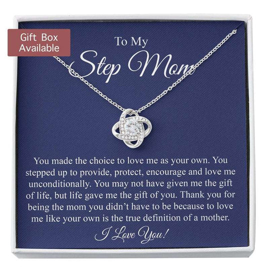 Stepmom Necklace, Step Mom Gift, Step Mom Wedding Gift, Step Mom Birthday Necklace Gift, Bonus Mom Necklace, Bonus Mom Gift Rakva