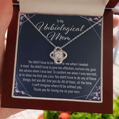 Stepmom Necklace, To My Unbiological Mom Meaningful Gift Mother's Day Rakva