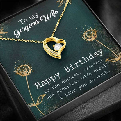 Surprise Birthday Gift For Wife From Husband - 925 Sterling Silver Pendant Happy Birthday Rakva
