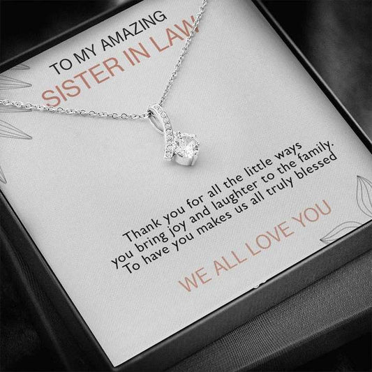 Surprise Gift For Sister In Law - 925 Sterling Silver Pendant Gifts for Sister Rakva