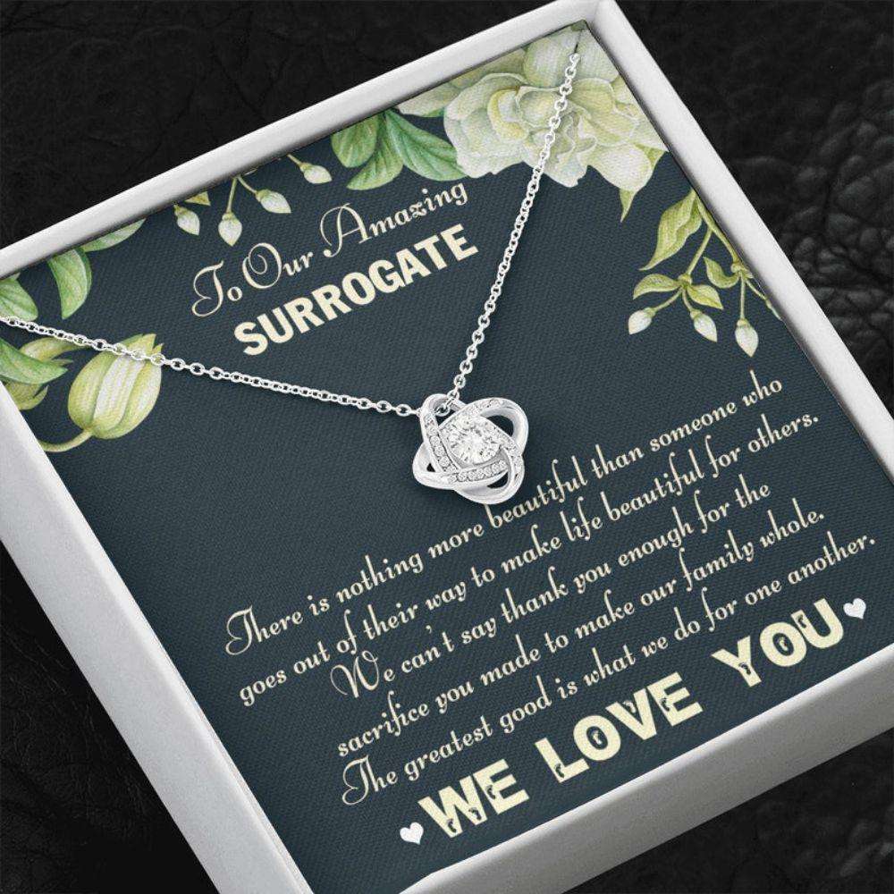 Surrogate Necklace, Gift For Surrogate, Surrogate Thank You Gift, Surrogate Pregnancy Appreciation Gift, Surrogate Transfer Day Gift Rakva