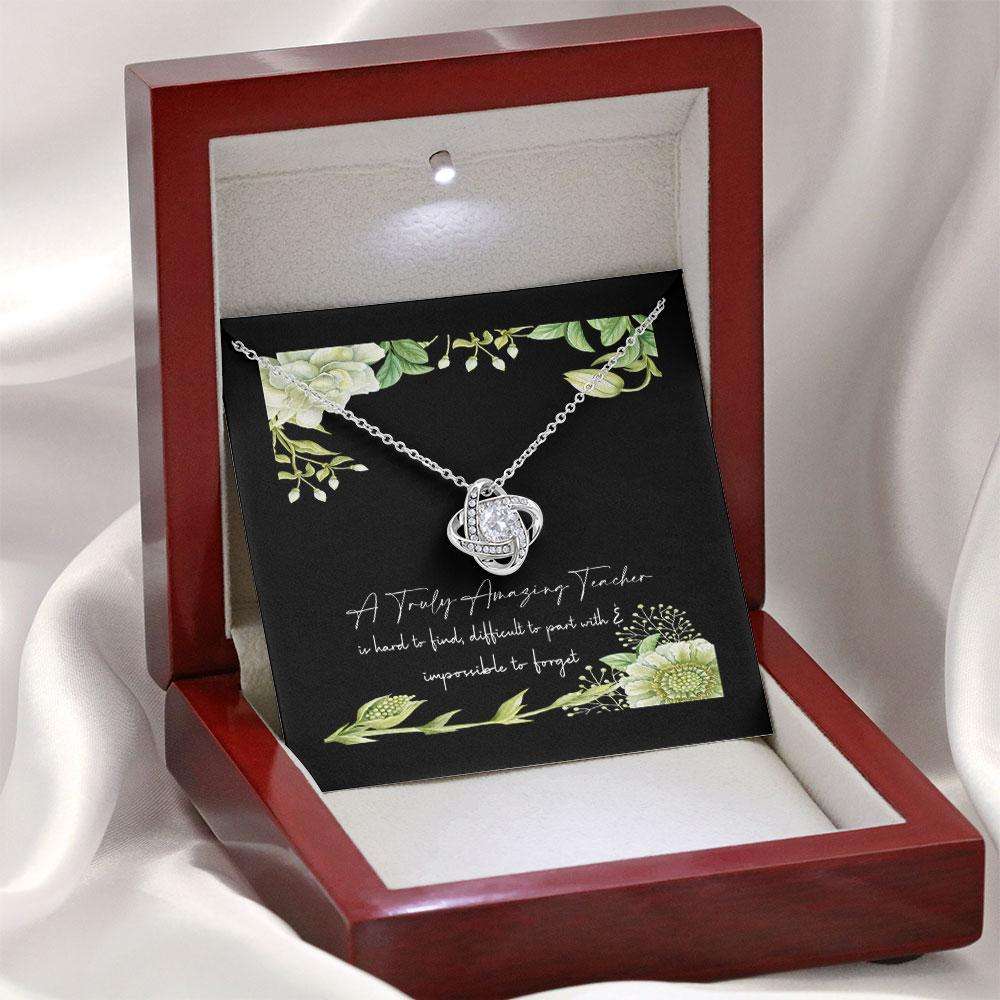 Teacher Appreciation Necklace Gift, Teacher Leave Gift, Gift For Teacher Necklace, Teacher Retirement Gift, New Teacher Gifts Rakva