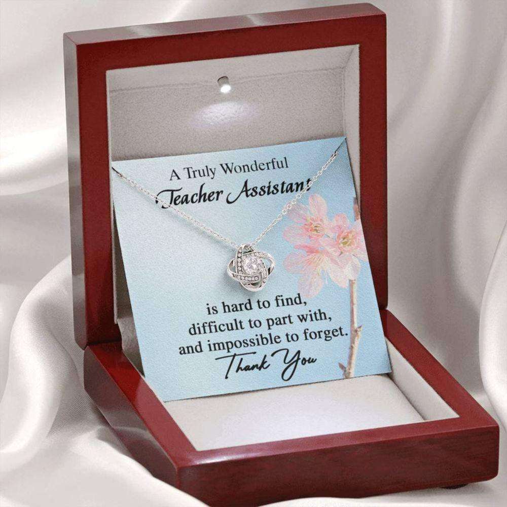 Teacher Assistant Necklace, Teacher Assistant Gift, Thank You Teacher Assistant Gift, Teacher Assistant Appreciation Rakva