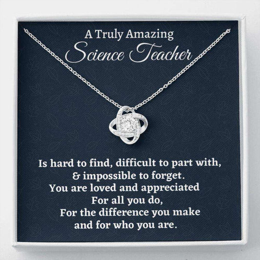 Teacher Necklace, Science Teacher Gift, Appreciation Gift For A Science Teacher, Necklace Gift For Women Rakva