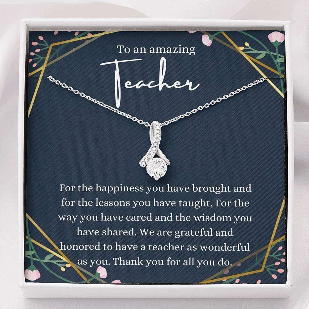 Teacher Necklace, Teacher Thank You Necklace Gift, Autism Necklace, Autism Teacher, Behaviorist Rakva