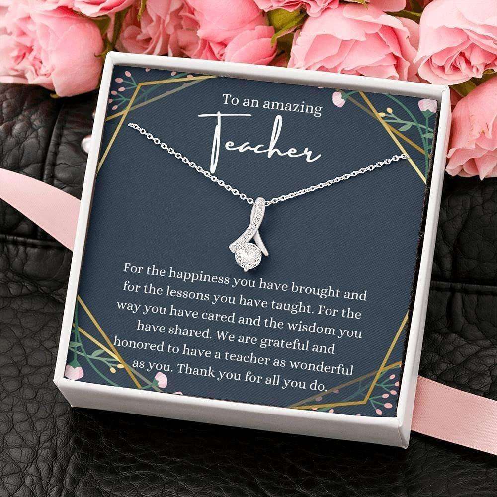 Teacher Necklace, Teacher Thank You Necklace Gift, Autism Necklace, Autism Teacher, Behaviorist Rakva