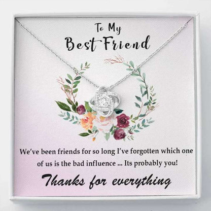 Thank You Friendship Gift For Bestfriend Girl - 925 Sterling Silver Pendant Gifts For Friend Rakva