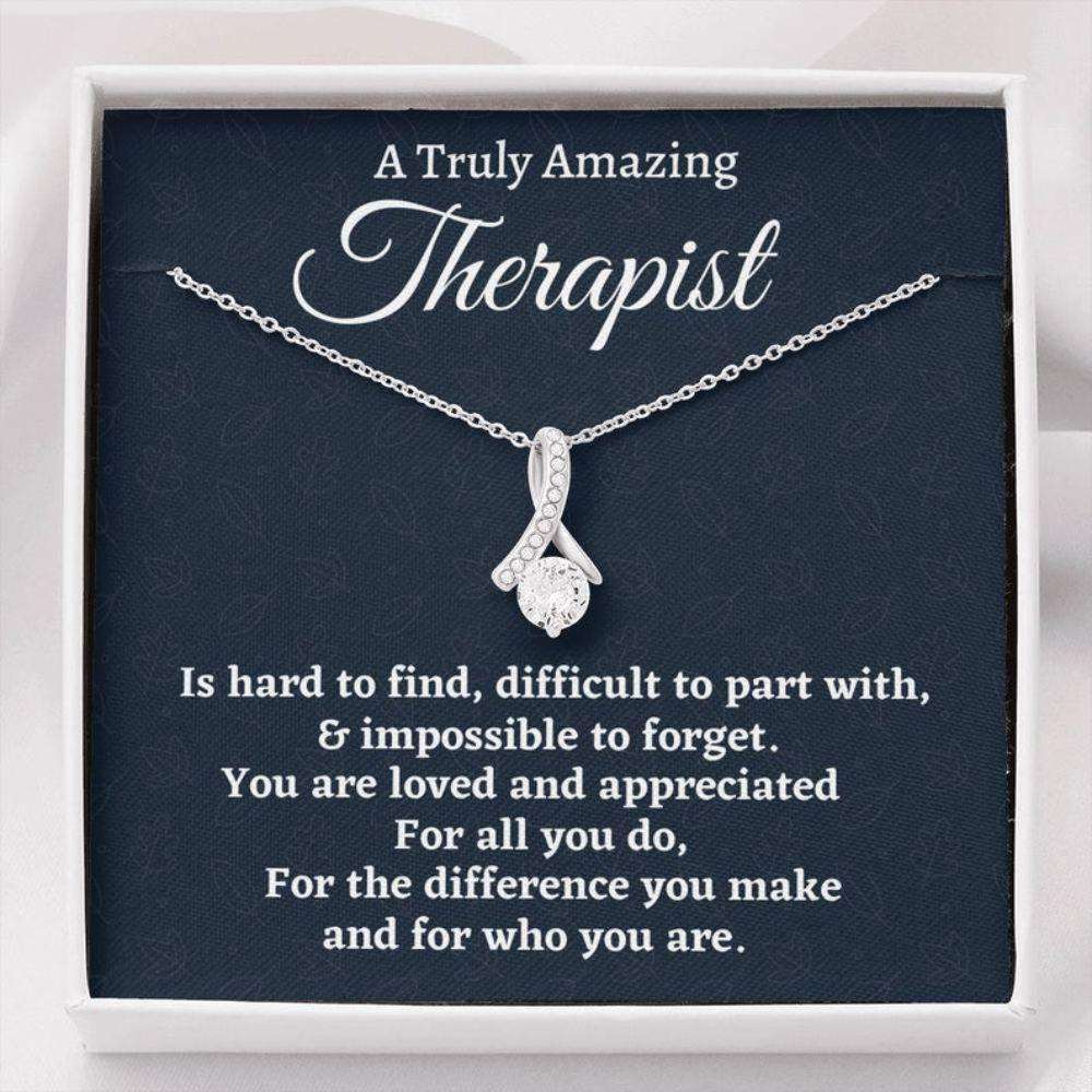 Therapist Necklace Gift, Appreciation Gift For A Therapist, Beautiful Necklace, Therapist Gift Rakva