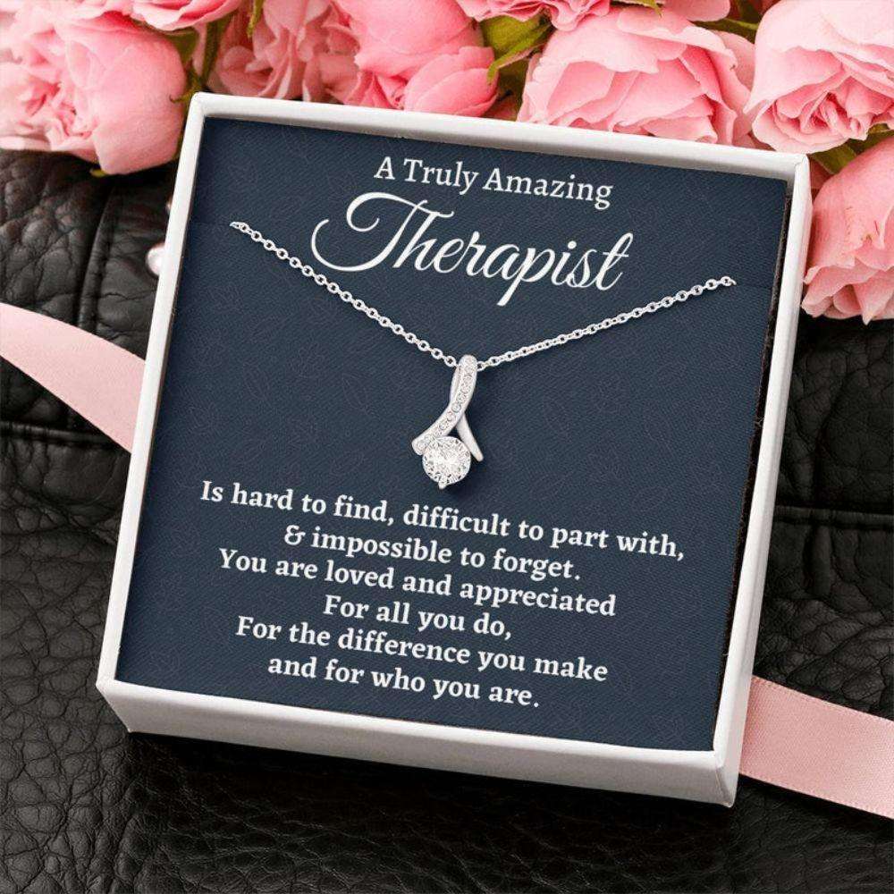 Therapist Necklace Gift, Appreciation Gift For A Therapist, Beautiful Necklace, Therapist Gift Rakva