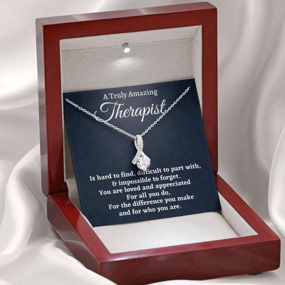 Therapist Necklace Gift, Appreciation Gift For A Therapist, Beautiful Necklace, Therapist Gift Rakva