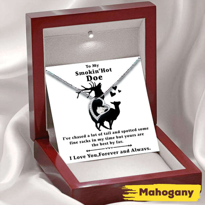 To My Smokin’ Hot Doe Œtail” Necklace Gift For Karwa Chauth Rakva