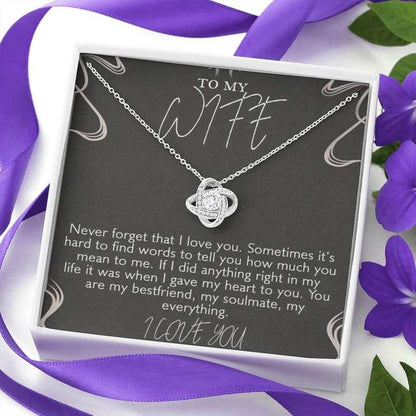 To My Wife - My Everything - 925 Sterling Silver Pendant For Karwa Chauth Rakva