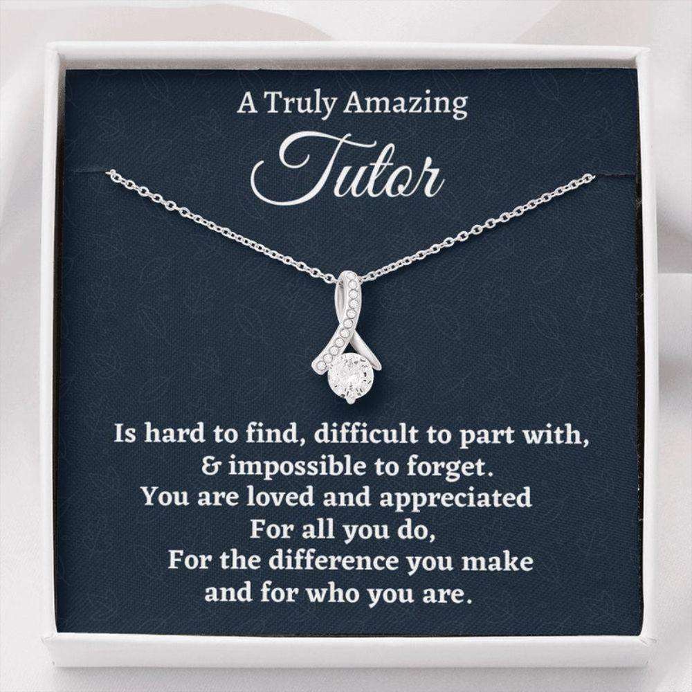 Tutor Gift, Appreciation Gift For A Tutor, Necklace Gift For Women Rakva