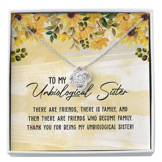 Unbiological Sister Necklace, Gift, Best Friend Necklace, Soul Sister, Bridesmaid Gift, Bff Gift Custom Necklace Gifts for Sister Rakva