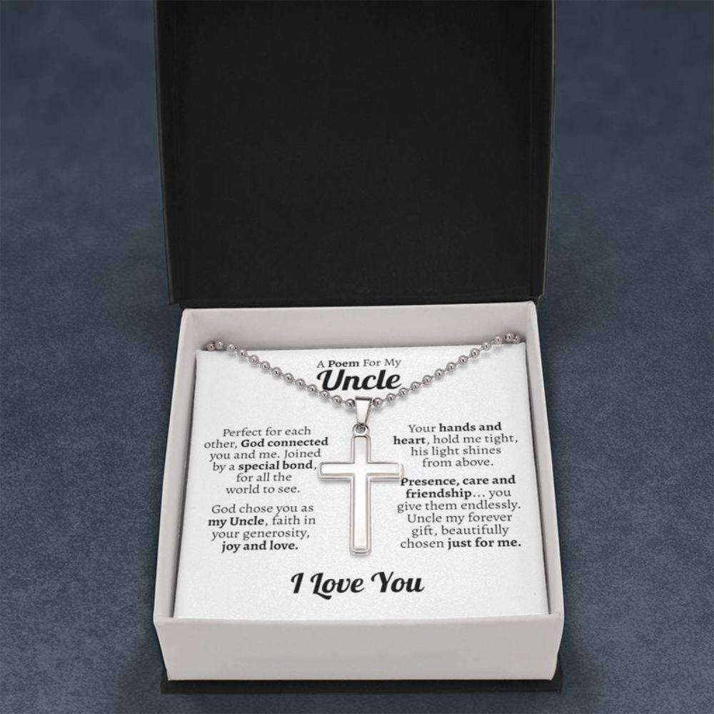 Uncle Necklace, Gift For Uncle, Cool Uncle Gift, Uncle Who Has Everything, Gift For Uncle From Niece, Birthday Necklace Rakva