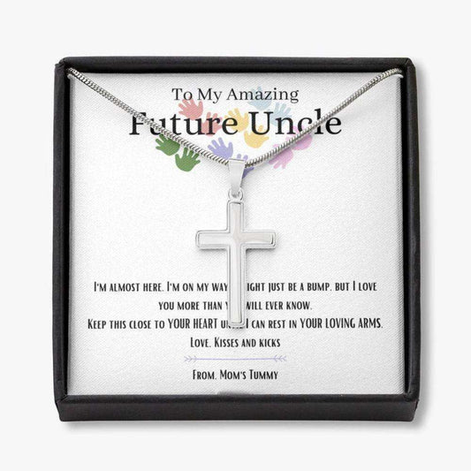 Uncle Necklace, New Uncle Gift, Future Uncle Gift For Soon To Be Uncle Reveal To Uncle To Be Necklace, Promoted To Uncle Rakva