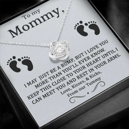 Unique Gift For Mom To Be - Gift For Pregnant Woman - Pure Silver Pendant Gift Set Gifts For Mom To Be (Future Mom) Rakva