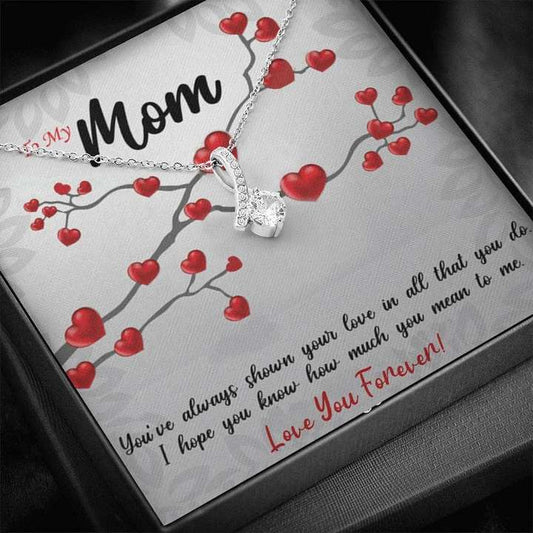 Unique Gift For Mother - 925 Sterling Silver Pendant Present Gifts for Mother (Mom) Rakva