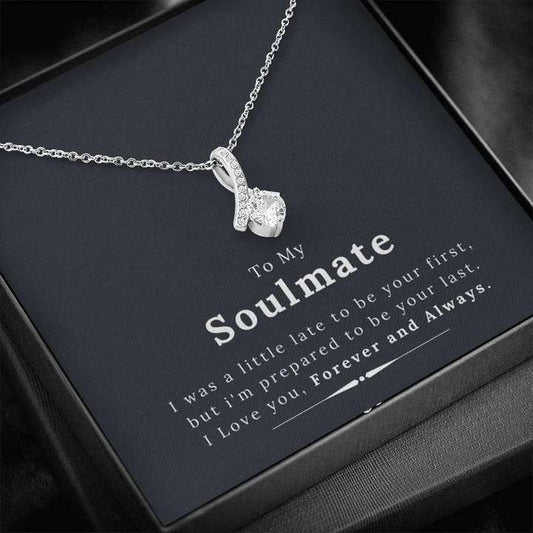 Unique Gift For Soulmate With Quote - 925 Sterling Silver Pendant Gifts For Friend Rakva