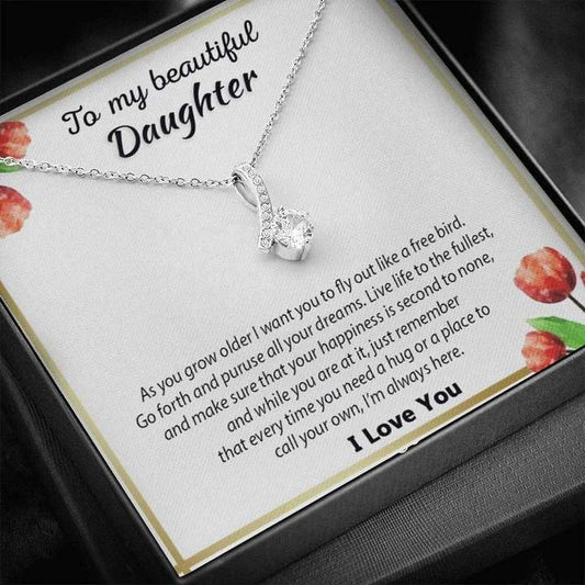 Unique Meaningful Gift For Daughter - 925 Sterling Silver Pendant Dughter's Day Rakva