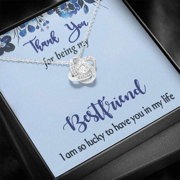 Unique Thanks Friendship Gift For Bestie Female - 925 Sterling Silver Pendant Gifts For Friend Rakva