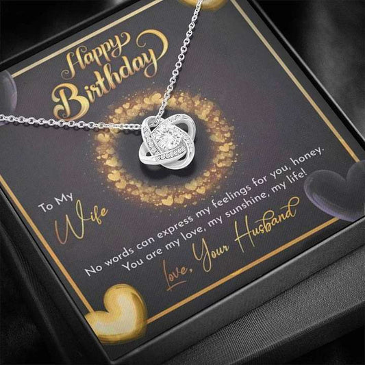 Unique Wife Birthday Gift - Pure Silver Pendant & Message Card | Combo Gift Box Rakva