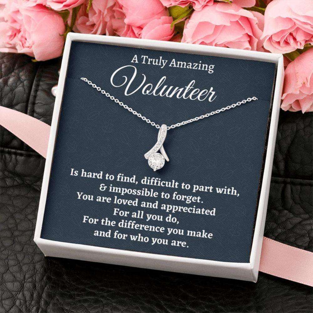 Volunteer Gift, Appreciation Gift For A Volunteer, Necklace Gift For Women Rakva