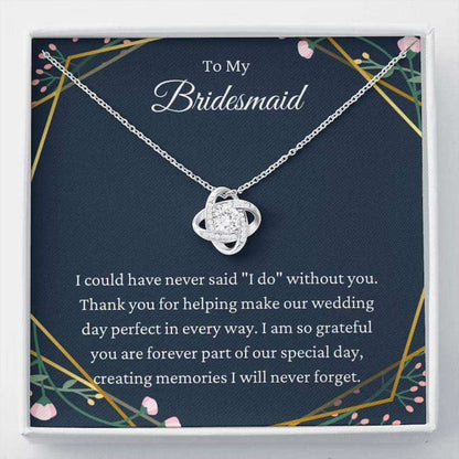 Wedding Necklace, Bridesmaid Gift Thank You For Being My Bridesmaid, Gift From Bride Gifts For Friend Rakva