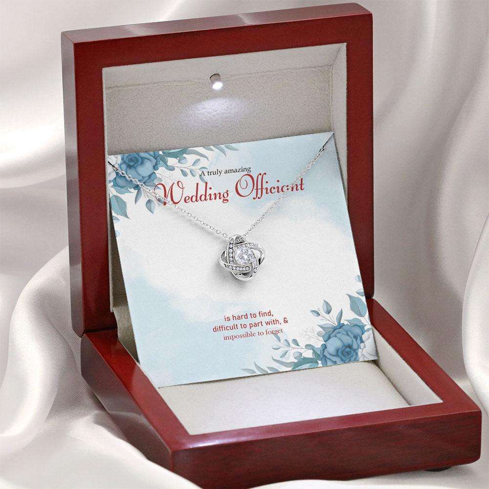 Wedding Officiant Necklace Gift, A Truly Amazing Wedding Officiant Appreciation Custom Necklace Rakva