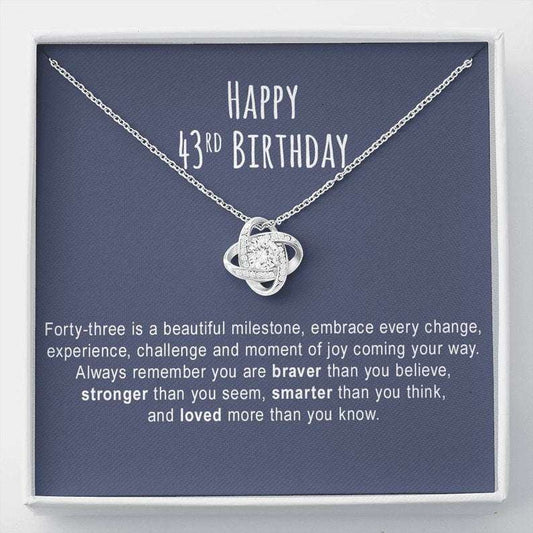 Wife Necklace, 43Rd Birthday Necklace Gift For Woman, 43Rd Birthday Necklace Gifts, 43Rd Birthday Jewelry For Karwa Chauth Rakva