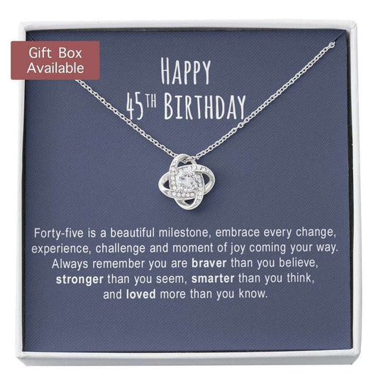 Wife Necklace, 45Th Birthday Necklace Gift For Women, 45 Birthday For Women, 45Th Birthday Necklace Gift For Her For Karwa Chauth Rakva