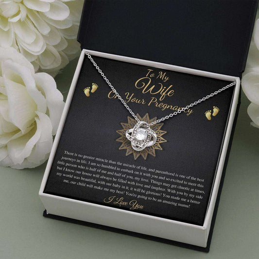 Wife Necklace, Expecting Mom Gift For Pregnant Wife Necklace To My Wife On Your Pregnacy Gifts For Mom To Be (Future Mom) Rakva