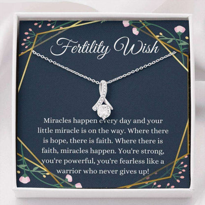 Wife Necklace, Friend Necklace, Fertility Wish Gift, Infertility Gifts, Ivf Gift, Fertility Gift, Miscarriage Gift, Support Gift, Fertility Necklace For Karwa Chauth Rakva