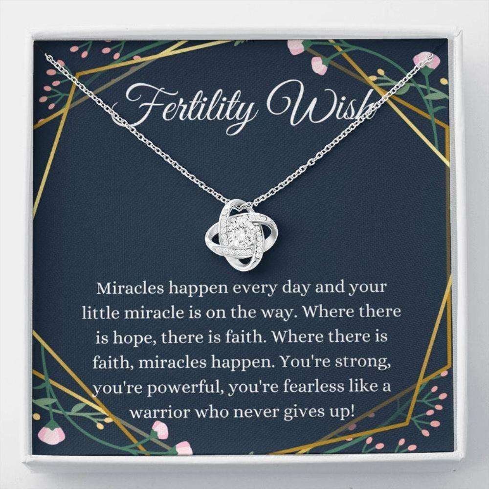 Wife Necklace, Friend Necklace, Fertility Wish Gift, Infertility Gifts, Ivf Gift, Fertility Gift, Miscarriage Gift, Support Gift, Fertility Necklace For Karwa Chauth Rakva