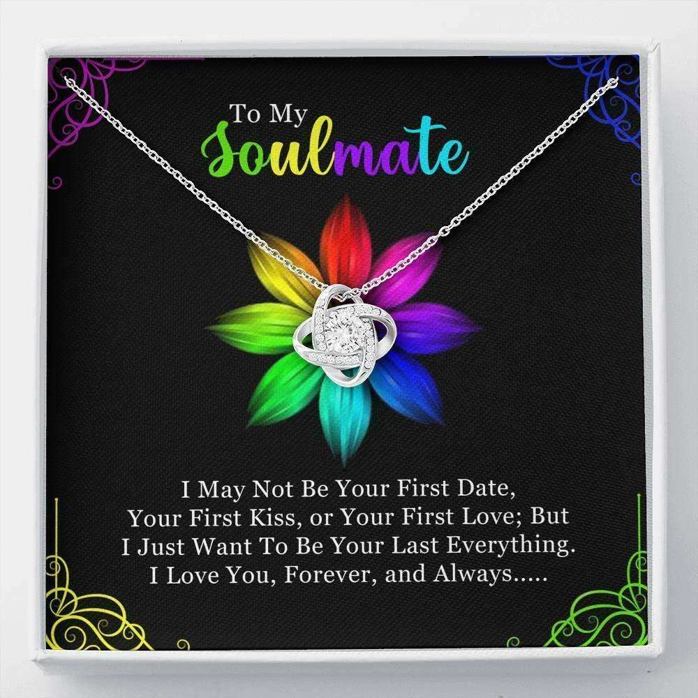 Wife Necklace, Girlfriend Necklace, To My Soulmate Necklace, Birthday Present For Girlfriend, Anniversary Gift For Her! For Karwa Chauth Rakva