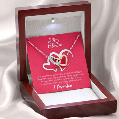 Wife Necklace, Girlfriend Necklace, Valentine’S Day Gift “ Necklace For Valentine’S Day Quarantined For Karwa Chauth Rakva