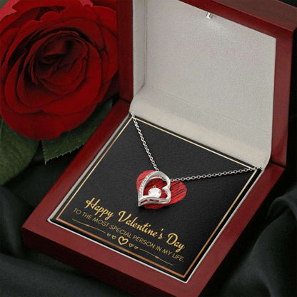 Wife Necklace, Girlfriend Necklace, Valentine’S Day Necklace Gift For Her, Valentine’S Day Present “ Person In My Life For Karwa Chauth Rakva