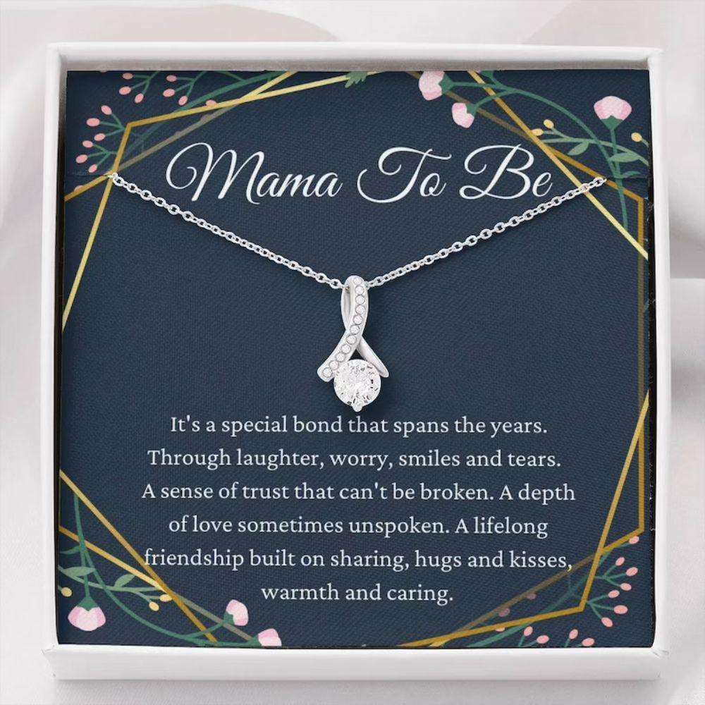 Wife Necklace, Mama To Be Necklace, Special Bond, Gift For Mom To Be, New Mom, Expectant Mother Gifts For Mom To Be (Future Mom) Rakva