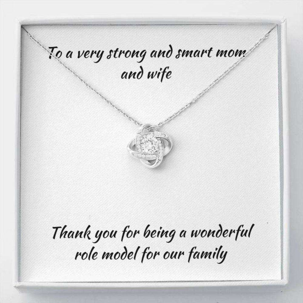 Wife Necklace, Mom Necklace, Necklace For Wife And Mom Of My Kids For Karwa Chauth Rakva