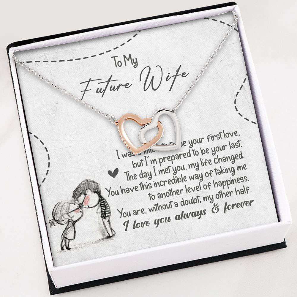 Wife Necklace, Necklace For Wife “ Future Wife Wedding Gift For Karwa Chauth Rakva