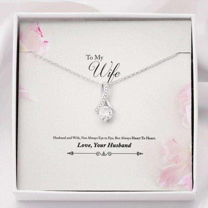 Wife Necklace “ Necklace For Wife “ To Wife Heart To Heart The For Karwa Chauth Rakva