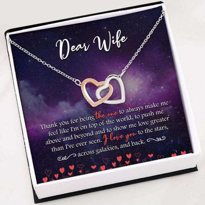 Wife Necklace, Necklace For Women Girl “ Valentines Day Gift For Wife “ Gift For Wife Necklace For Karwa Chauth Rakva